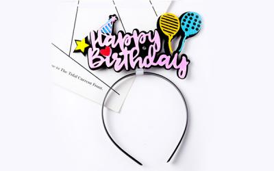 帽子氣球生日快樂(lè)帽子